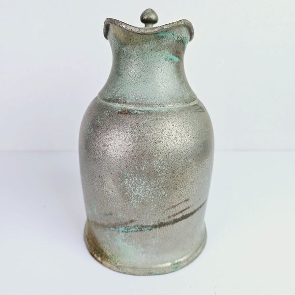 Vintage 1950's Hotel Statler Stanley Insulated Covered Pitcher, 32 Oz. - Picture 2 of 7